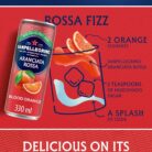San Pellegrino Italian Sparkling Drinks Tastefully Light Sparkling Blood Orange Canned Soft Drink 12 x 330ml