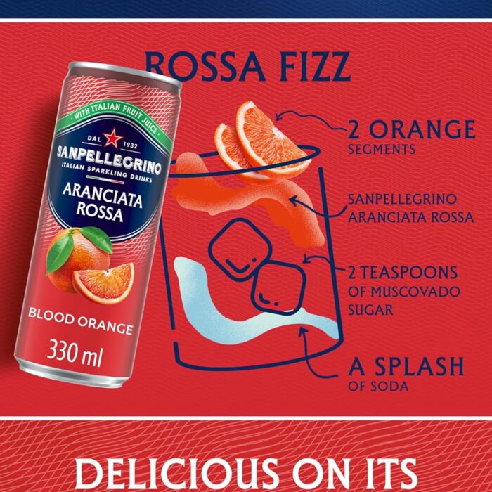 san-pellegrino-italian-sparkling-drinks-tastefully-light-sparkling-blood-3.jpg San Pellegrino Italian Sparkling Drinks Tastefully Light Sparkling Blood Orange Canned Soft Drink 12 x 330ml