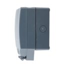 Schneider Electric Lisse Weatherproof IP66 2 gang switched 13A socket - LWP3020