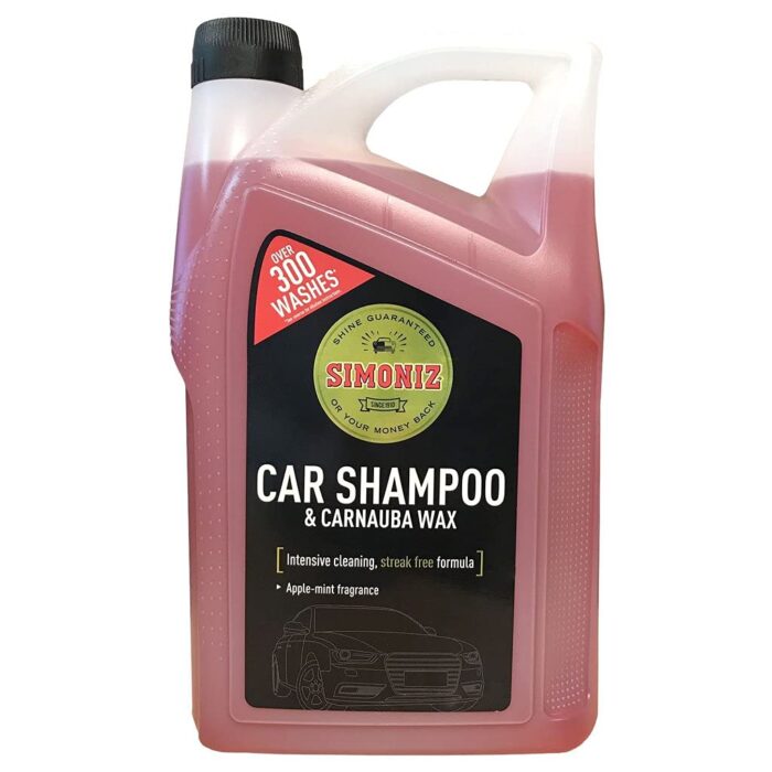 Simoniz Car Shampoo with Carnbuba Wax - 5 Litre Simoniz Car Shampoo with Carnbuba Wax - 5 Litre