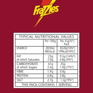 Smiths Frazzles Bacon Crisps PMP 41g RRP 49p (Case of 30)