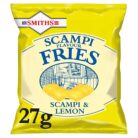 Smiths Savoury Snacks Pub Card Bundle Scampi Fries 24 x 27g and Bacon Fries 24 x 24g Pubcard Mix Pack (48 Bags Total)