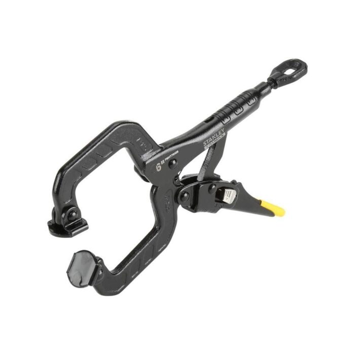Stanley FMHT0-74892 280 mm C-Clamp Fatmax Locking Mole Grip Swivel Pads - Black