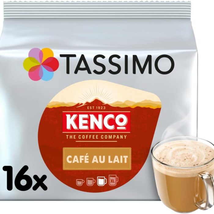Tassimo Café Au Lait 16 x 11.5g (184g) Tassimo Café Au Lait 16 x 11.5g (184g)