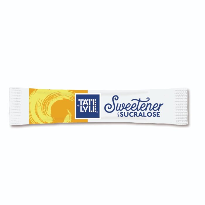 Tate & Lyle - Sweetener Sticks - Zero Calorie Sugar Alternative - Sucralose-Based - Vegan & Vegetarian Friendly - Can be Used for Tea and Coffee - 0.5g x 1000 Tate & Lyle - Sweetener Sticks - Zero Calorie Sugar Alternative - Sucralose-Based - Vegan & Vegetarian Friendly - Can be Used for Tea and Coffee - 0.5g x 1000