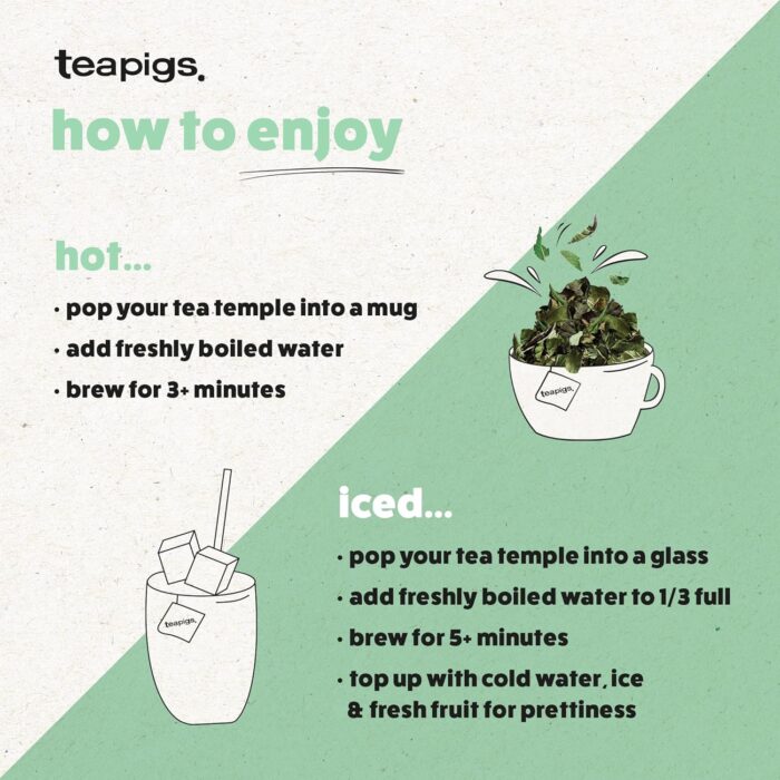teapigs Chamomile & Manuka Honey Tea Bags - Soothing Camomile Herbal Tea Infusion with Manuka Honey - Naturally Caffeine-Free Detox Tea - 15 Biodegradable Tea Bags teapigs Chamomile & Manuka Honey Tea Bags - Soothing Camomile Herbal Tea Infusion with Manuka Honey - Naturally Caffeine-Free Detox Tea - 15 Biodegradable Tea Bags