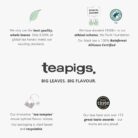 teapigs Decaf English Breakfast Tea - Decaffeinated Black Tea Bags for Breakfast or Anytime - Rich and Malty Blend - 15 Temples