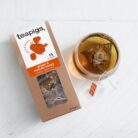 Teapigs Ginger & Manuka Honey Tea - Infusion of Ginger & Manuka Honey for a Fiery Kick - Naturally Caffeine-Free Detox Tea - 15 Biodegradable Herbal Tea Bags