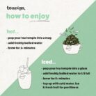 Teapigs Ginger & Manuka Honey Tea - Infusion of Ginger & Manuka Honey for a Fiery Kick - Naturally Caffeine-Free Detox Tea - 15 Biodegradable Herbal Tea Bags