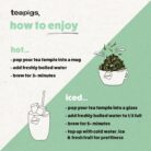 teapigs Mao Feng Green Tea - Green Tea Bags with Pure Mao Feng - Delicate and Natural Blend - 15 Temples
