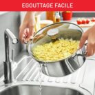 Tefal A70546 Duetto Cooking Pot Diameter 24 cm Suitable for Induction Cookers
