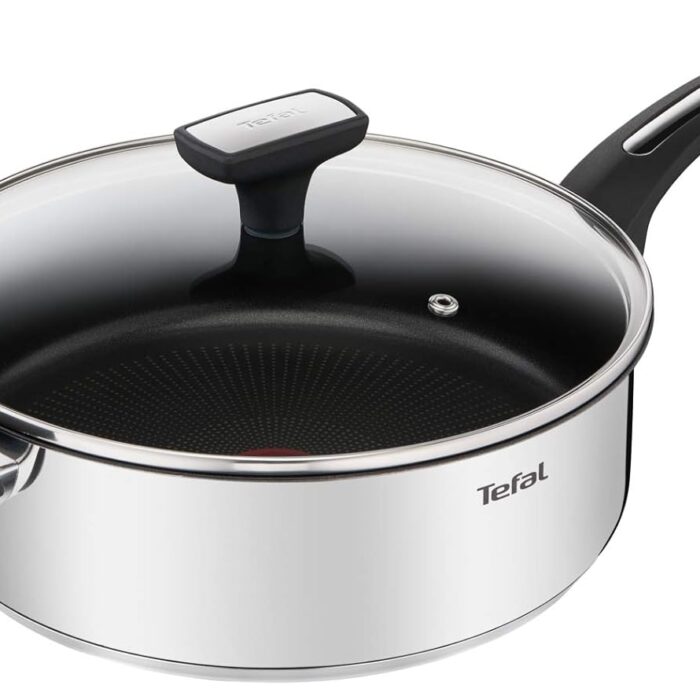 Tefal Emotion E3000204 Frying Pan 20 cm Non-Stick Coating Even Heat Distribution Elegant Design Robust Handle Induction Cooking Indicator Cranberry Tefal Emotion E3000204 Frying Pan 20 cm Non-Stick Coating Even Heat Distribution Elegant Design Robust Handle Induction Cooking Indicator Cranberry