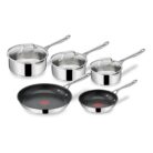 Tefal Jamie Oliver Cook's Direct Stainless Steel 5 Piece Cookware Set – – E304S544
