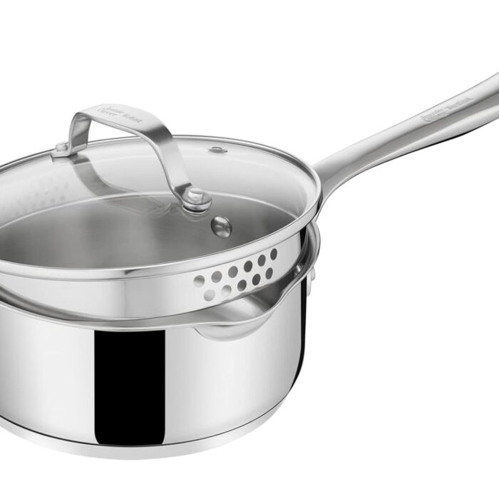 Tefal Jamie Oliver Cook's Direct Stainless Steel 5 Piece Cookware Set – – E304S544