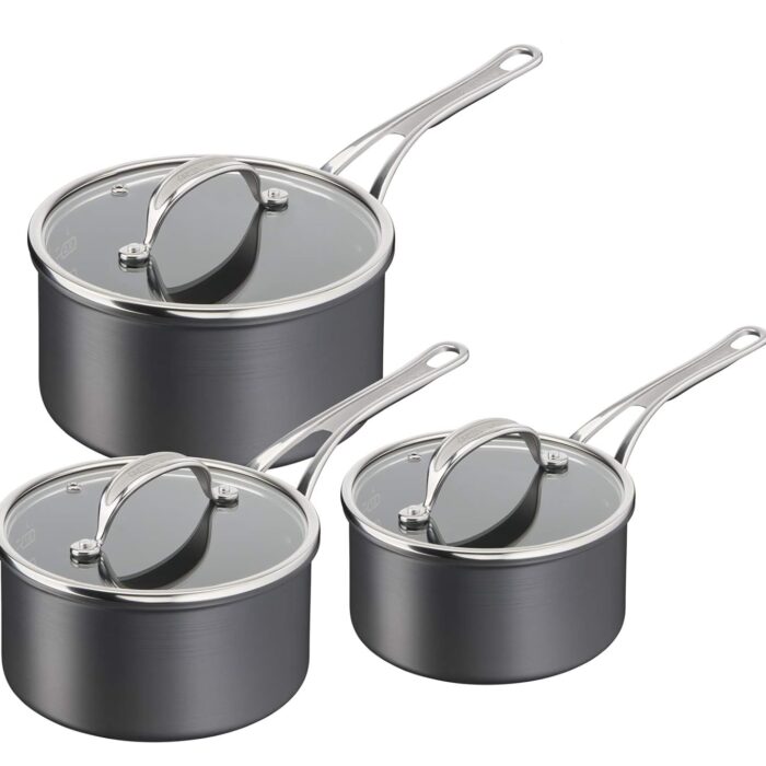 Tefal Jamie Oliver Cook's Direct Stainless Steel 5 Piece Cookware Set – – E304S544
