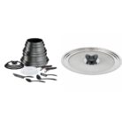 Tefal Jamie Oliver Cook's Direct Stainless Steel 5 Piece Cookware Set – – E304S544