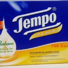 Tempo Balsam Soft & Sensitive Tissues Almond Oil 80's 4ply (12 Pack)