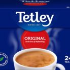 Tetley Original Black Tea Bags - Full Flavoured British Brew - Perfect for Breakfast or Anytime - Rainforest Alliance Certified - 240 Teabags (1 Pack)
