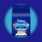 Tetley Original One Cup Black Tea Bags - Bulk Value Pack - Full Flavoured British Brew - Perfect for Breakfast or Anytime - Rainforest Alliance Certified - 1100 Teabags (1 Pack)