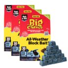 The Big Cheese All-Weather Bait Block Multi Pack x3-30 x 10g