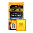 Twinings English Breakfast Decaffeinated Tea Bags