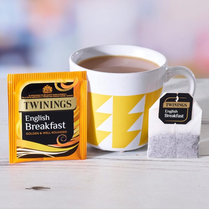 Twinings English Breakfast String and Tag Pack of 100 Twinings English Breakfast String and Tag Pack of 100