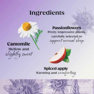 Twinings Superblends Sleep Tea – Spiced Apple & Vanilla Herbal Tea Infusion with Camomile & Passion Flower – 40 Biodegradable Tea Bags Twinings Superblends Sleep Tea - Spiced Apple & Vanilla Herbal Tea Infusion with Camomile & Passion Flower - 40 Biodegradable Tea Bags