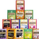 Twinings Tea Bags Individual Enveloped Tagged Classic and Flavoured Selections (50 Tea Envelopes)