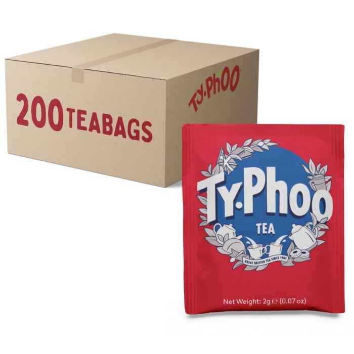 Typhoo Tea - 200 Individually wrapped tea bags Typhoo Tea - 200 Individually wrapped tea bags