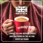 Typhoo Tea • 440 Black Tea Bags • Refreshing Everyday Blend • Bold & Full-Flavoured • Vegetarian Friendly • Packed in the UK • Ethical Sourcing