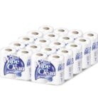 Velvet Wipe & Clean Excellent Value Thick & Strong Kitchen Household Towels 20 Rolls Total