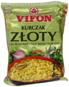 Vifon Golden Chicken Flavour Instant Noodle Soup Mild 70 g (Pack of 24)