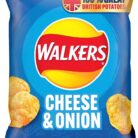 Walkers Cheese & Onion Crisps 32.5g (case of 32)