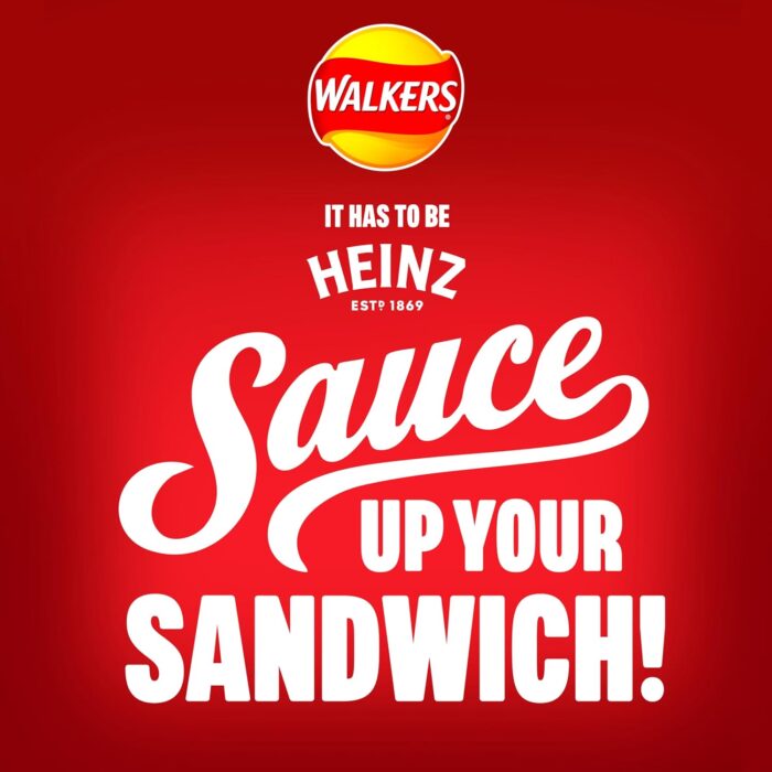Walkers Heinz Tomato Ketchup Grab Bag Crisps 45g (Case of 32)
