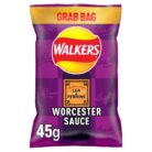 Walkers Lea & Perrins Worcester Sauce Grab Bag Crisps 45g (Case of 32)