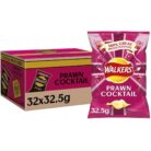 Walkers Prawn Cocktail Crisps Multi-Pack Box 32.5g Case of 32
