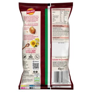 Walkers Smoky Bacon Crisps 45g (case of 32)