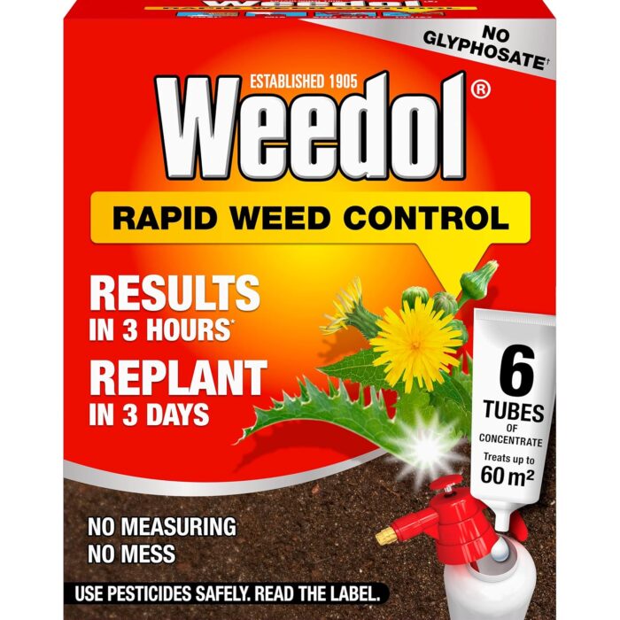 weedol-rapid-concentrate-tubes-6-pack.jpg Weedol Rapid Concentrate Tubes