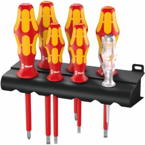 Wera 6147 Kraftform Insulated VDE Screwdriver Set