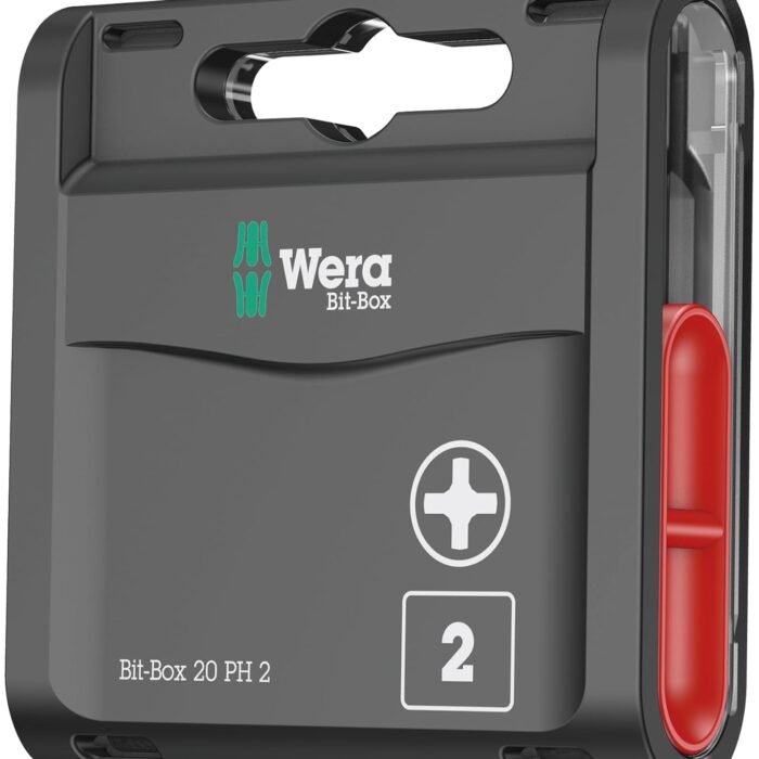 wera-bit-box-20-h-ph2-extra-hard-bits-for-drill-drivers-25mm-20pc-pack-.jpg Wera Bit-Box 20 H PH2 Extra Hard bits for drill/drivers