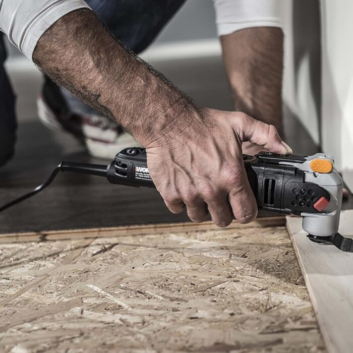WORX WX681 F50 400W Sonicrafter Multi-Tool Oscillating Tool with 40 Accessories WORX WX681 F50 400W Sonicrafter Multi-Tool Oscillating Tool with 40 Accessories