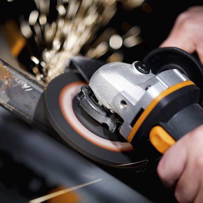 WORX WX803.9 18V (20V Max) Cordless 125mm Angle Grinder - (Tool only - Battery & Charger Sold Separately) WORX WX803.9 18V (20V Max) Cordless 125mm Angle Grinder - (Tool only - Battery & Charger Sold Separately)