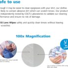 ZEISS Lens Wipes Pack of 250 Individuly Wrapped Wipes