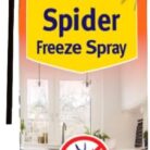 Zero In Spider Freeze Spray 500ml – Instant Knockdown Spider Killer – 100% Poison-Free – Dual-Action Nozzle – Safe for Use Around Children & Pets – Indoor Spider Catcher...